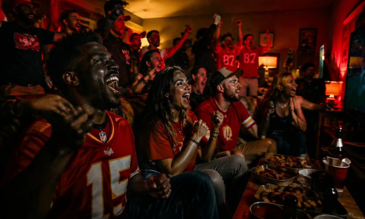 Game day watch party